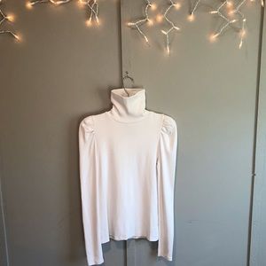 NEW Veronica Beard Cedar Turtleneck (White)
